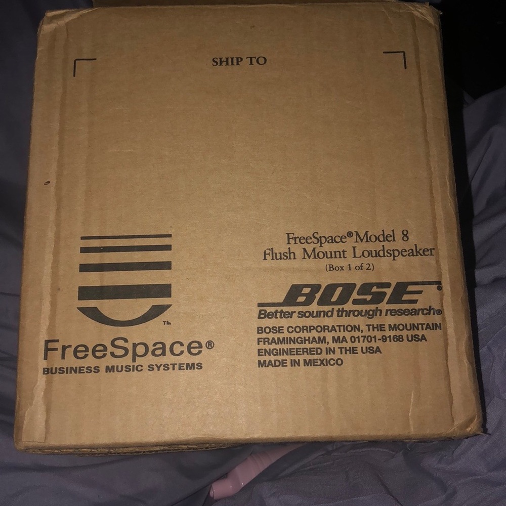 Bose flush model 8 flush mount loudspeaker